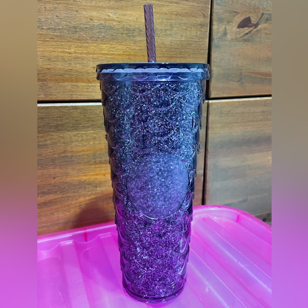 Starbucks Anniversary Limited Edition Mermaid Scale with Glitter Tumbler